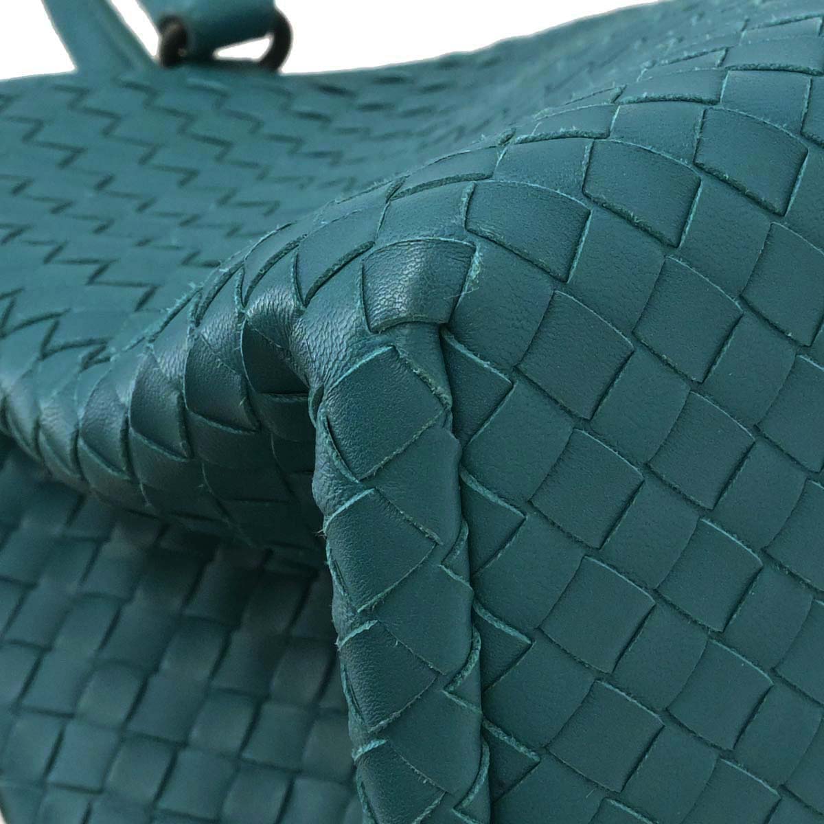 Bottega Veneta Light Blue Lambskin Intrecciato Tote Bag