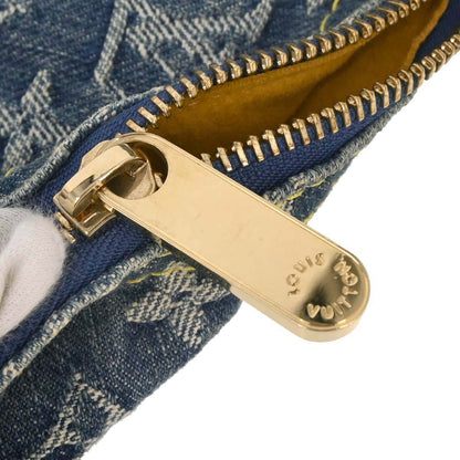 Louis Vuitton 2005 Monogram Denim Baggy GM Shoulder Bag M95048