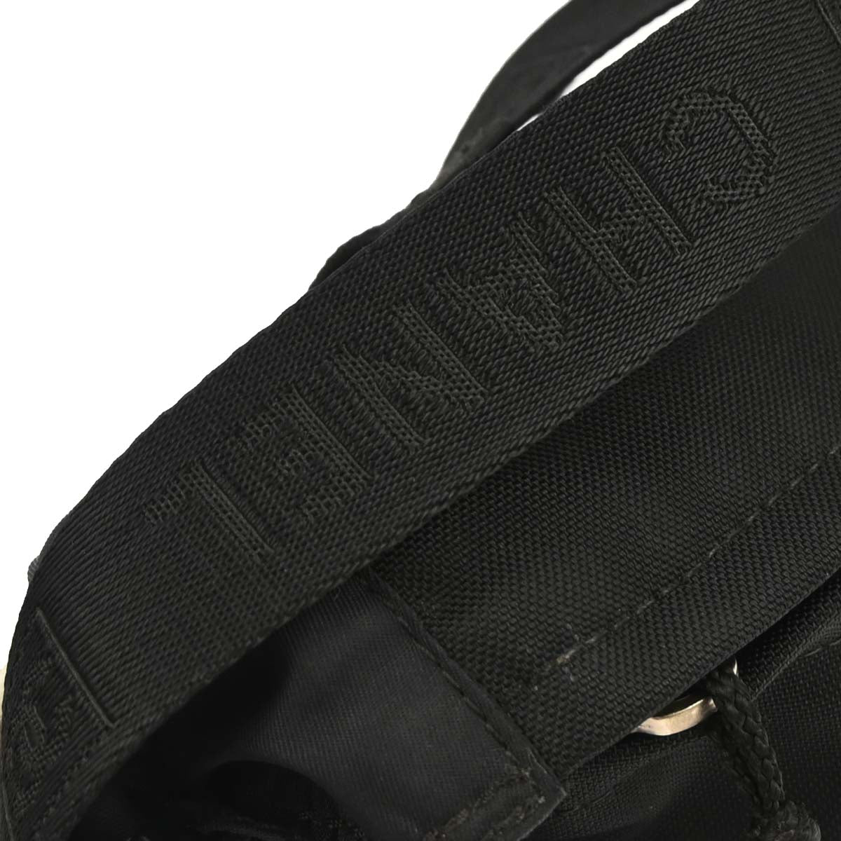 Chanel 2003-2004 Black Nylon Sport Line Bottle Holder Shoulder Bag