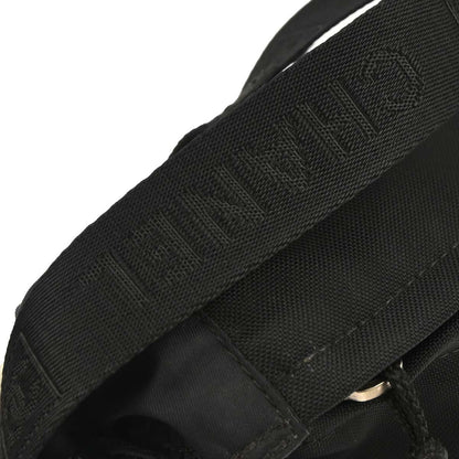 Chanel 2003-2004 Black Nylon Sport Line Bottle Holder Shoulder Bag