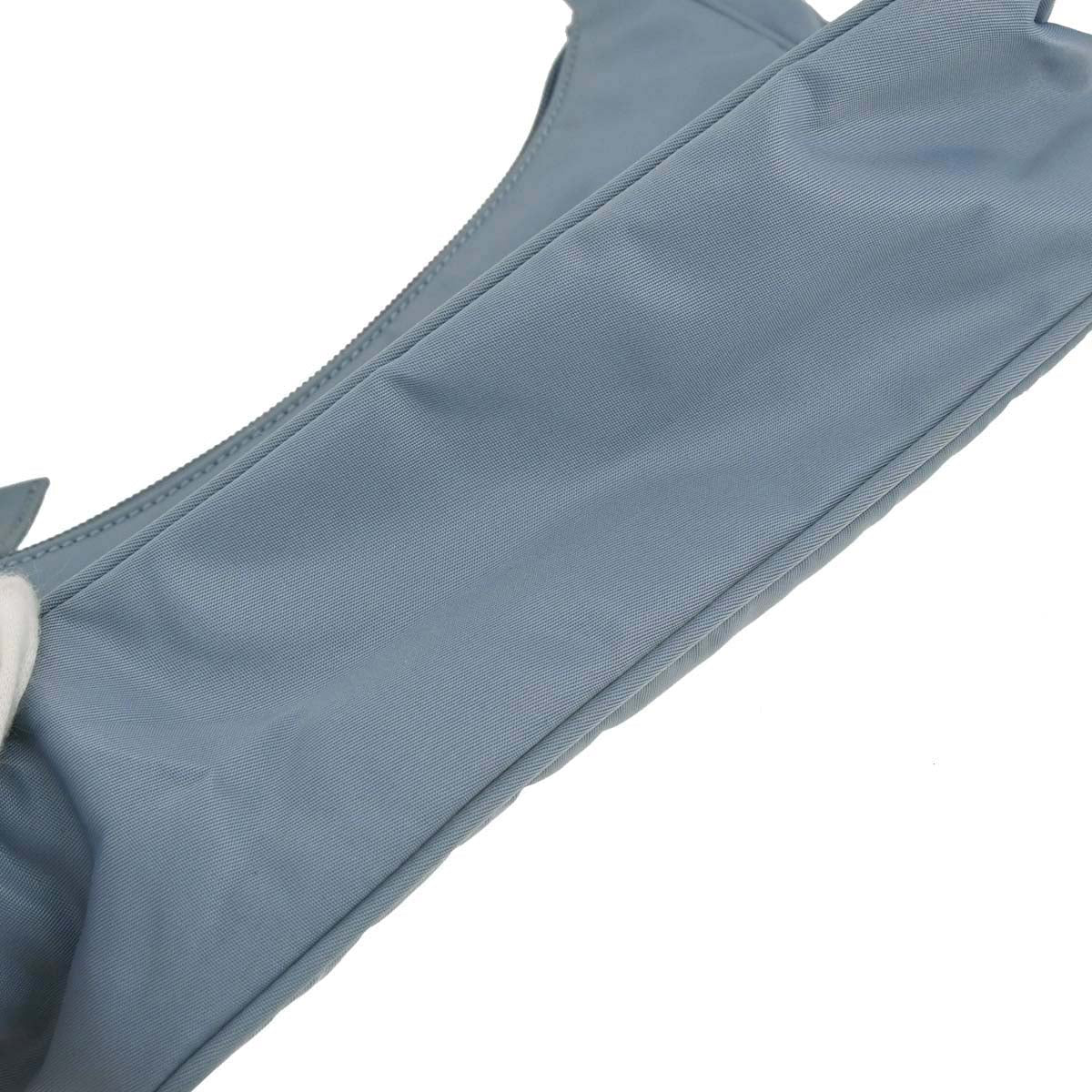Prada Light Blue Nylon Handbag