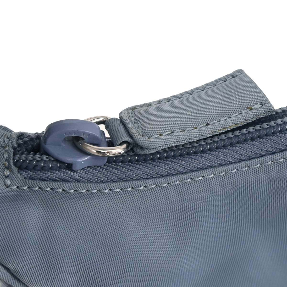 Prada Light Blue Nylon Handbag