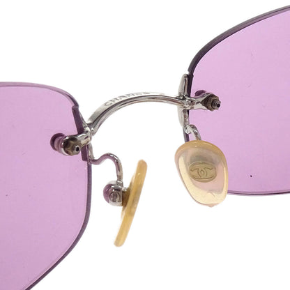 Chanel Sunglasses Eyewear Purple Small Good