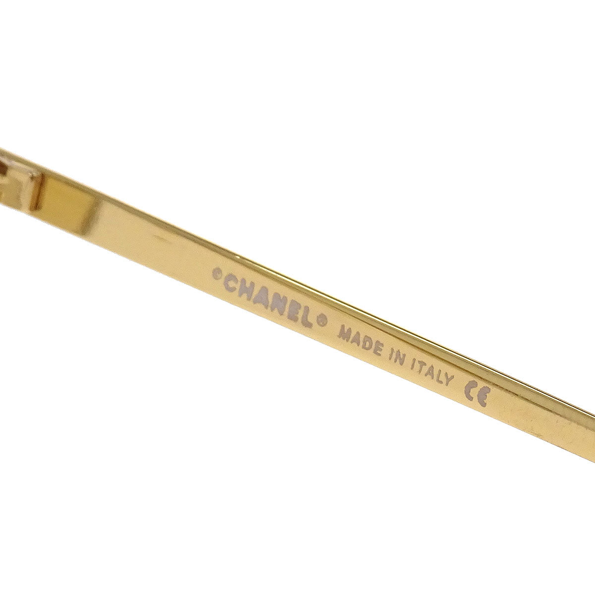 Chanel Sunglasses Eyewear Orange Small Good