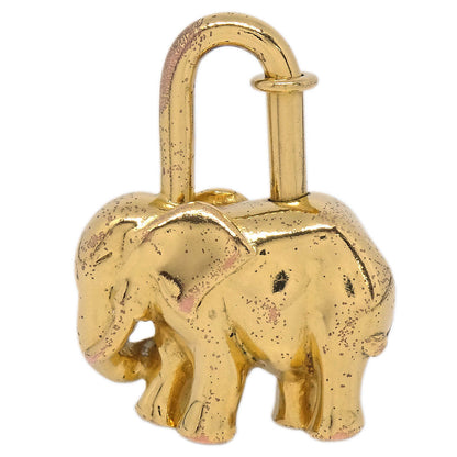 Hermes 1988 Elephant Cadena Gold Small Good