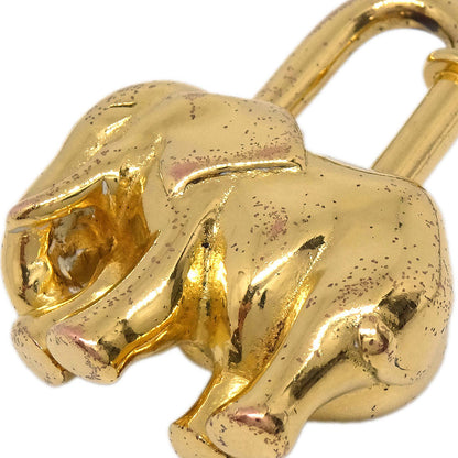 Hermes 1988 Elephant Cadena Gold Small Good