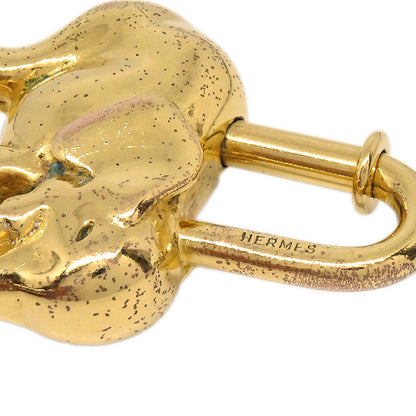 Hermes 1988 Elephant Cadena Gold Small Good