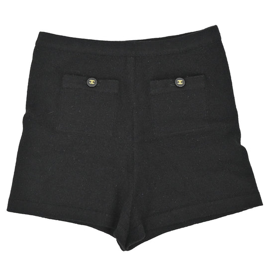 Chanel 1995 Short Pants Black #42
