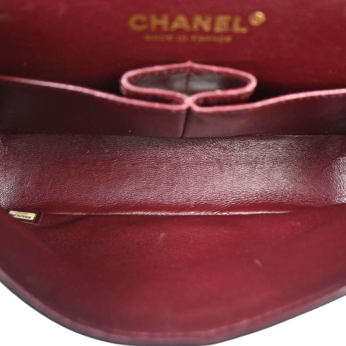 Chanel 2003-2004 Black Lambskin Small Classic Double Flap Shoulder Bag