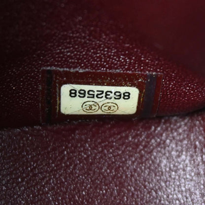 Chanel 2003-2004 Black Lambskin Small Classic Double Flap Shoulder Bag