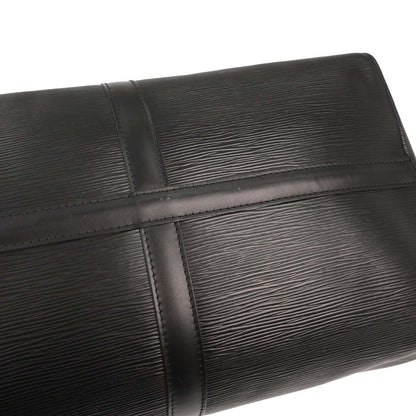 Louis Vuitton 2001 Black Epi Keepall 50 Travel Handbag M42962