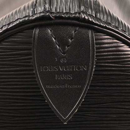 Louis Vuitton 2001 Black Epi Keepall 50 Travel Handbag M42962