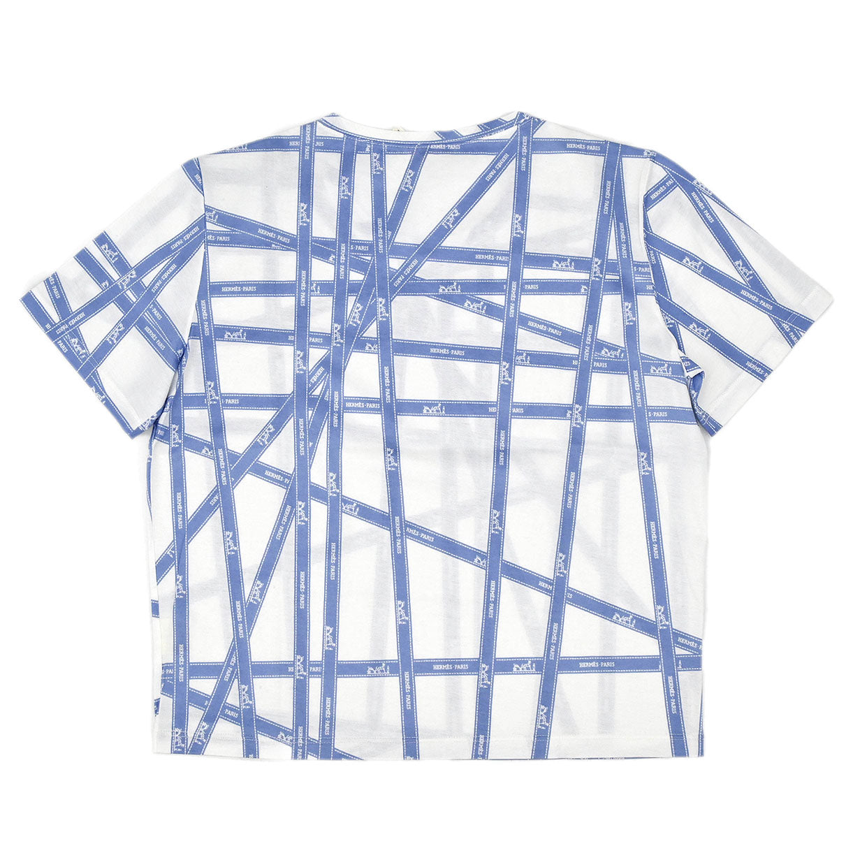 Hermes Short Sleeve T-shirt Top White #LA