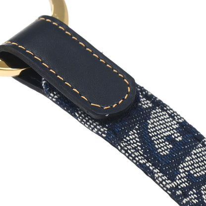 Christian Dior Trotter Belt Navy #85 Small Good