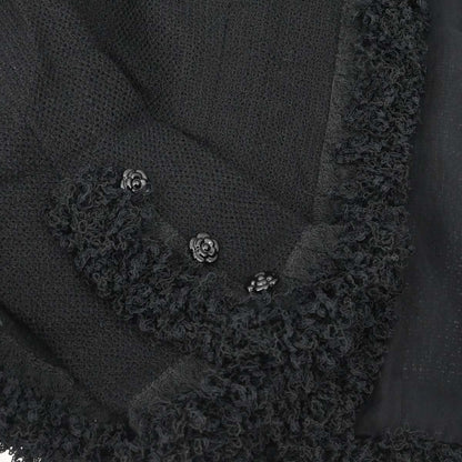Chanel 2003 Single Breasted Jacket Black #36