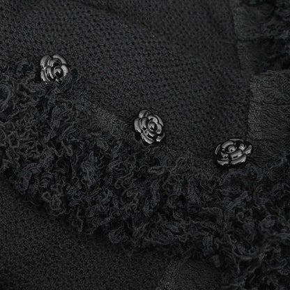 Chanel 2003 Single Breasted Jacket Black #36