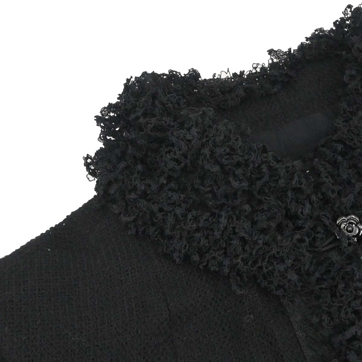 Chanel 2003 Single Breasted Jacket Black #36