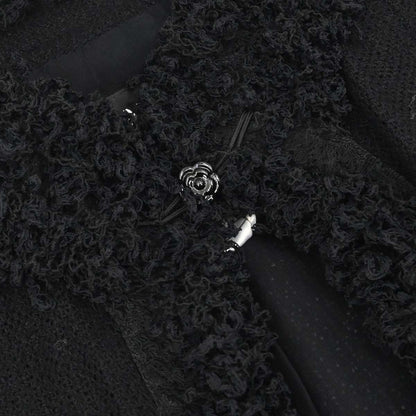 Chanel 2003 Single Breasted Jacket Black #36