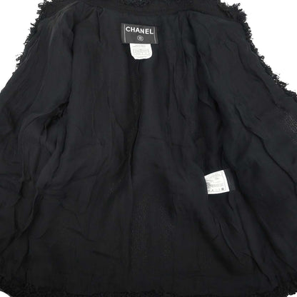 Chanel 2003 Single Breasted Jacket Black #36