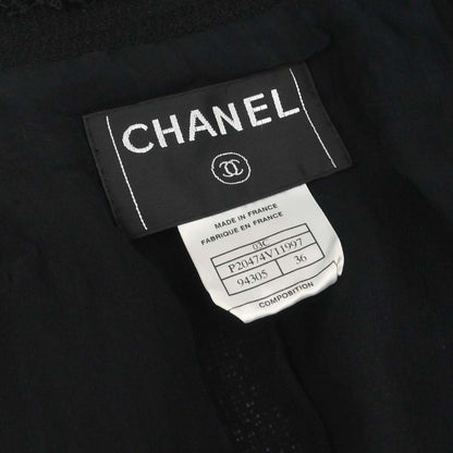 Chanel 2003 Single Breasted Jacket Black #36