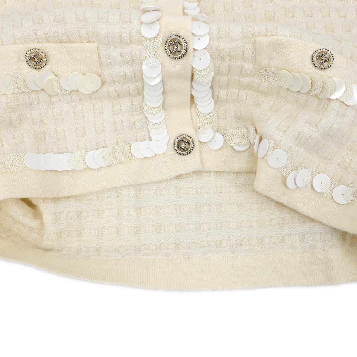 Chanel 2010 Cardigan Light Beige #38