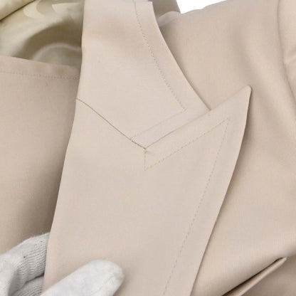 Gucci 2004 Setup Suit Jacket Skirt Light Beige #40
