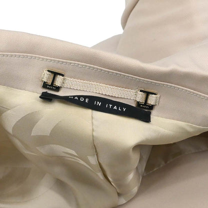 Gucci 2004 Setup Suit Jacket Skirt Light Beige #40