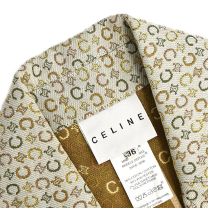 Celine Jacket C Macadam Beige #36