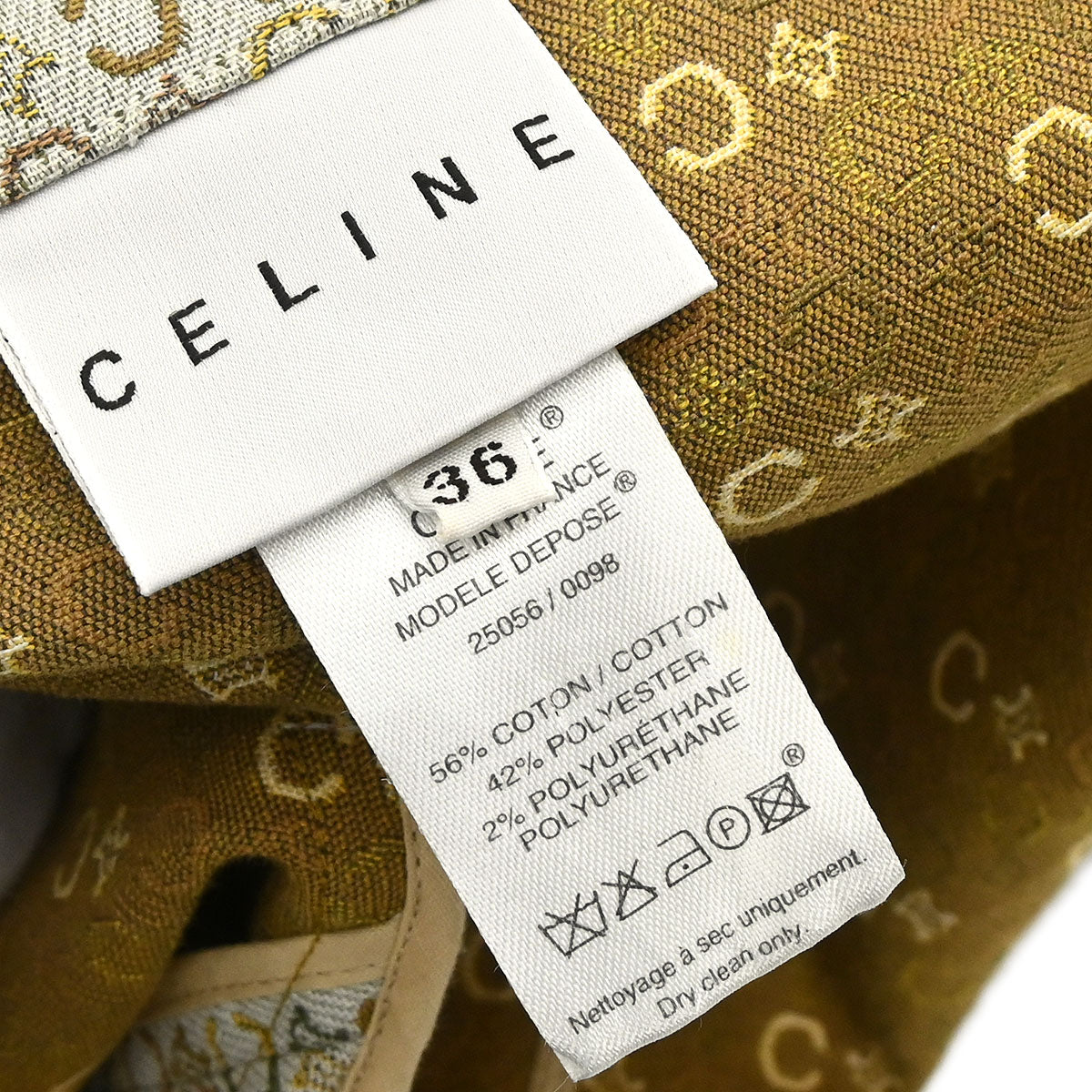Celine Jacket C Macadam Beige #36