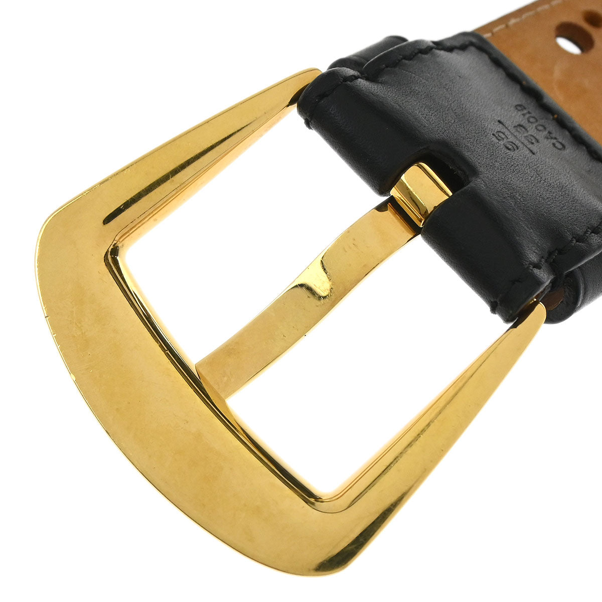 Louis Vuitton Black Nomade Phoenix Punching Belt M9679T #95/38 Small Good