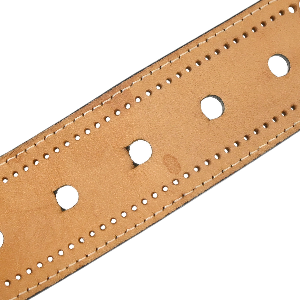 Louis Vuitton Black Nomade Phoenix Punching Belt M9679T #95/38 Small Good