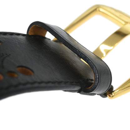 Louis Vuitton Black Nomade Phoenix Punching Belt M9679T #95/38 Small Good