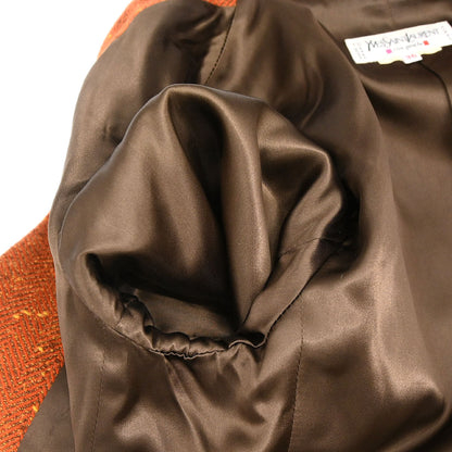 Yves Saint Laurent Setup Suit Jacket Skirt Brown #36