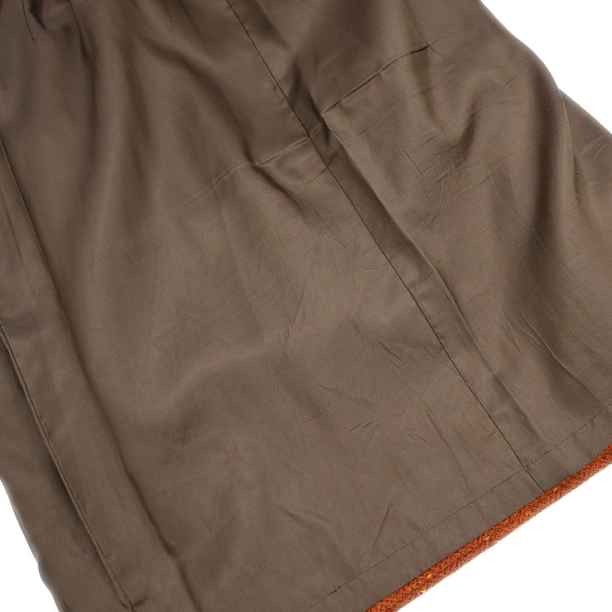 Yves Saint Laurent Setup Suit Jacket Skirt Brown #36