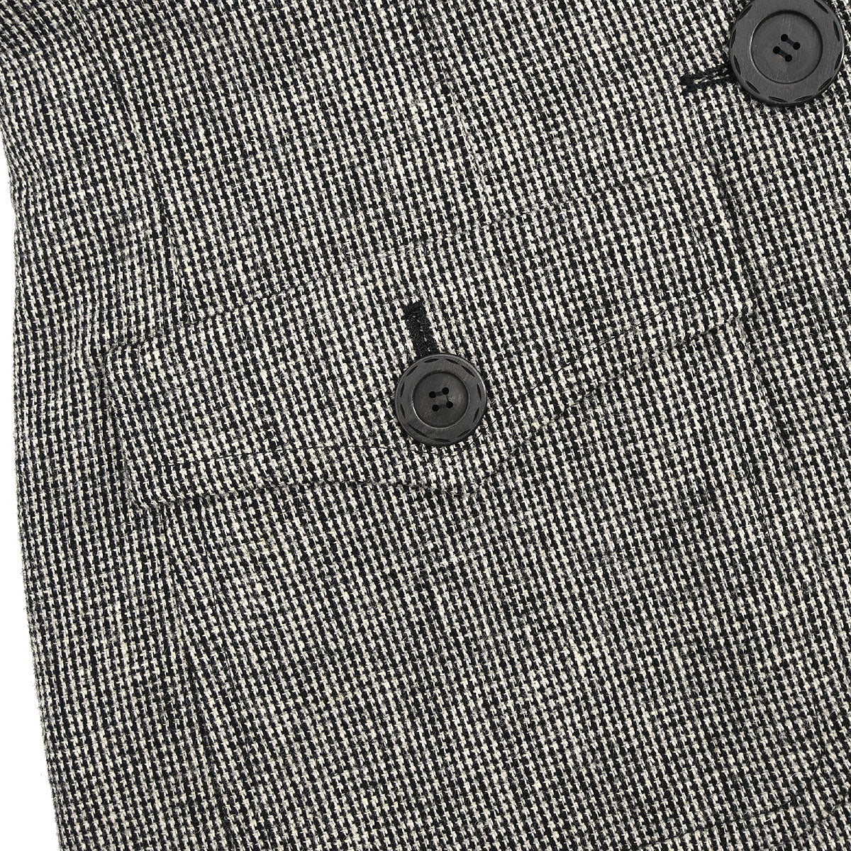 Yves Saint Laurent Setup Suit Jacket Skirt Gray #38