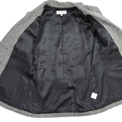 Yves Saint Laurent Setup Suit Jacket Skirt Gray #38
