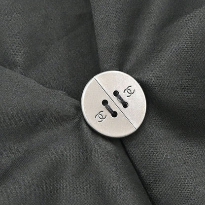 Chanel 1999 Setup Top Skirt Black #38 #36