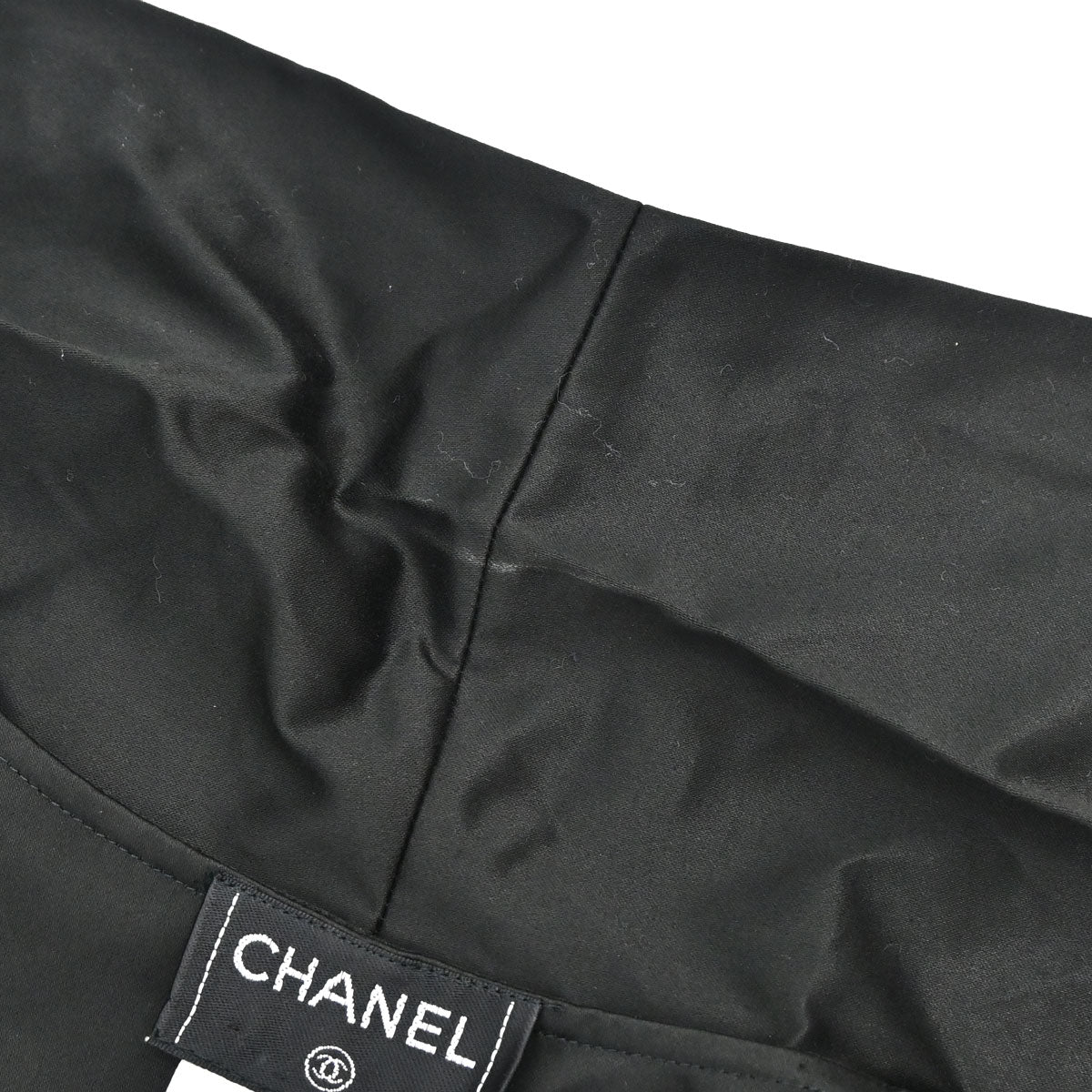 Chanel 1999 Setup Top Skirt Black #38 #36