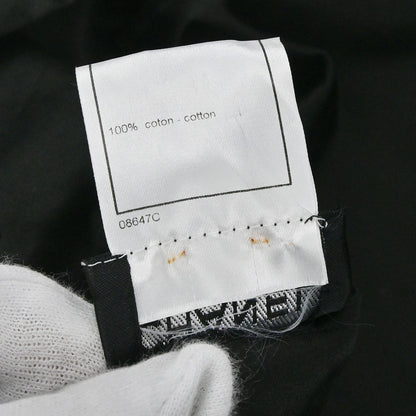 Chanel 1999 Setup Top Skirt Black #38 #36
