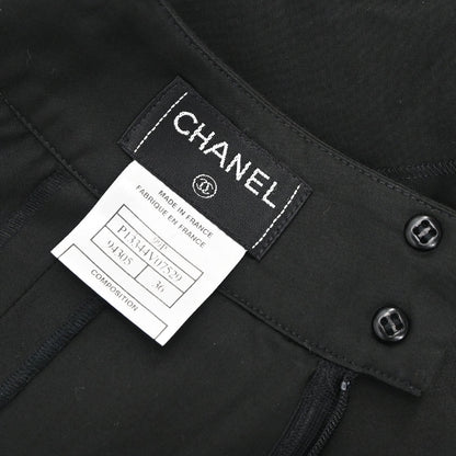 Chanel 1999 Setup Top Skirt Black #38 #36