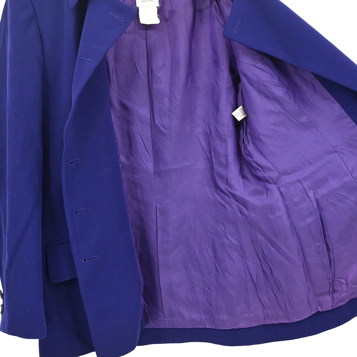 Celine Double Breasted Jacket Navy #42