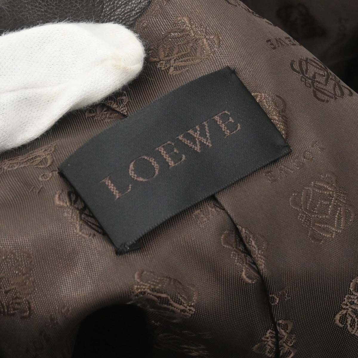 Loewe Zip Up Jacket Brown #36