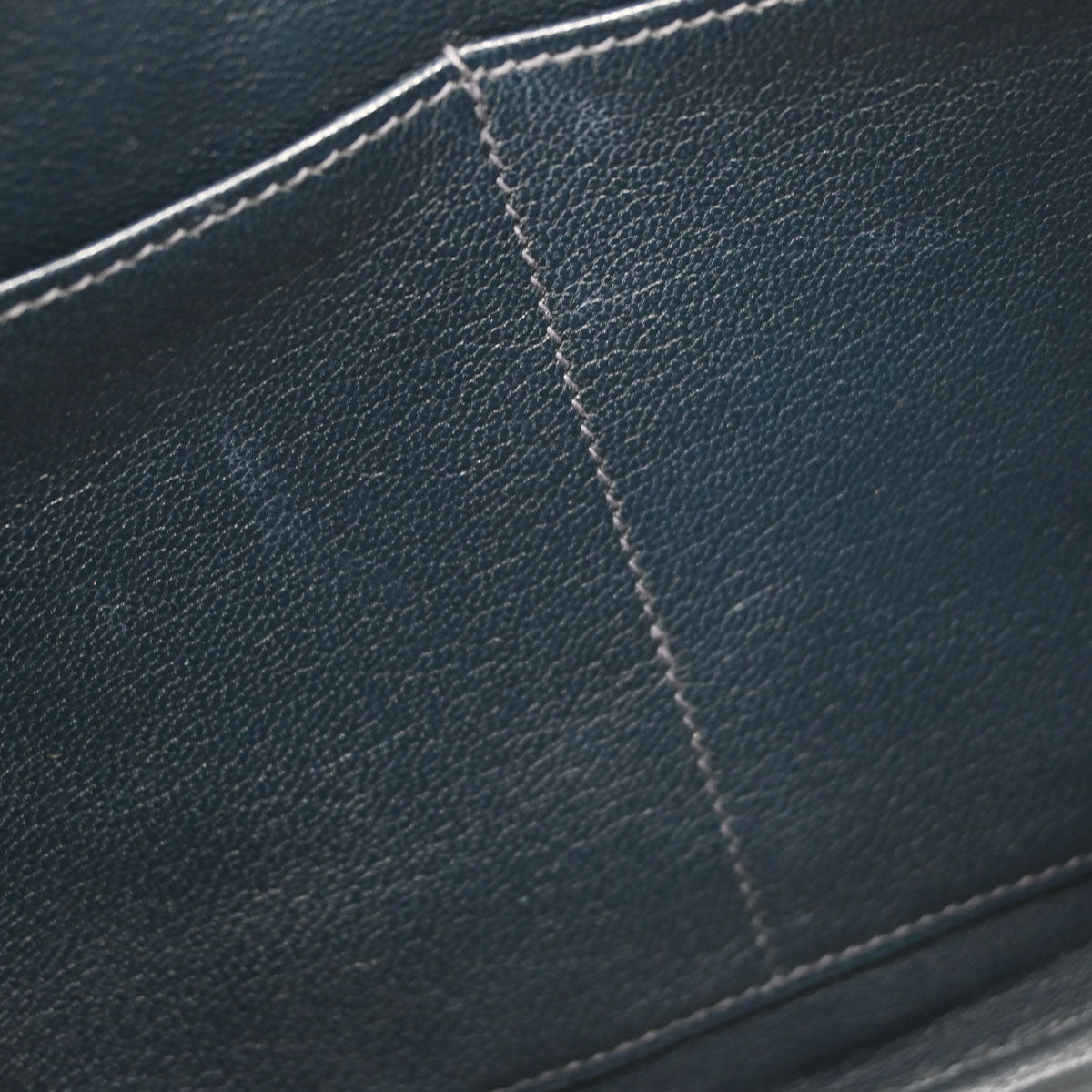 Hermes * Blue Marine Matt Niloticus Plume 28 Handbag