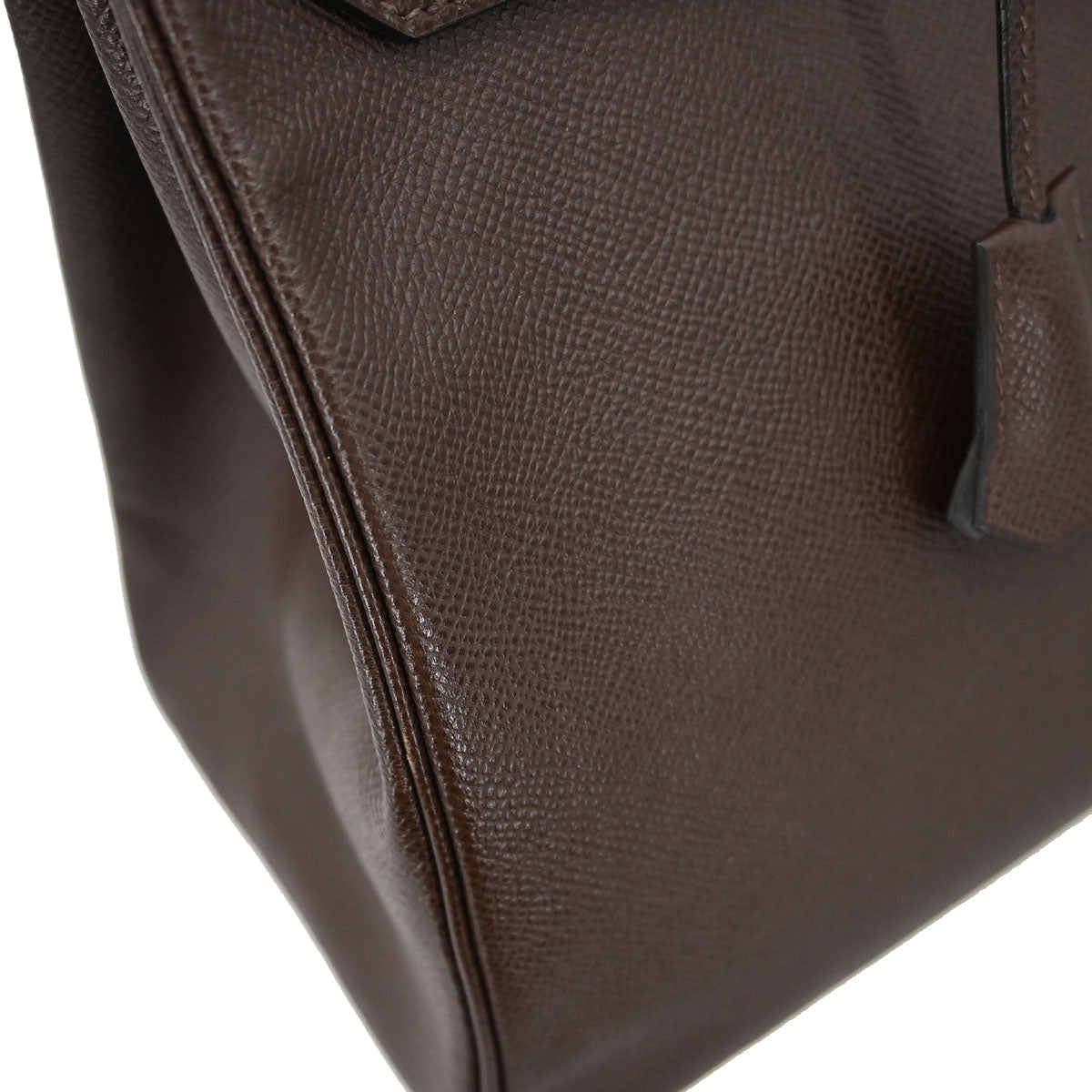 Hermes Chocolat Epsom HAC Haut a Courroies 28 Handbag