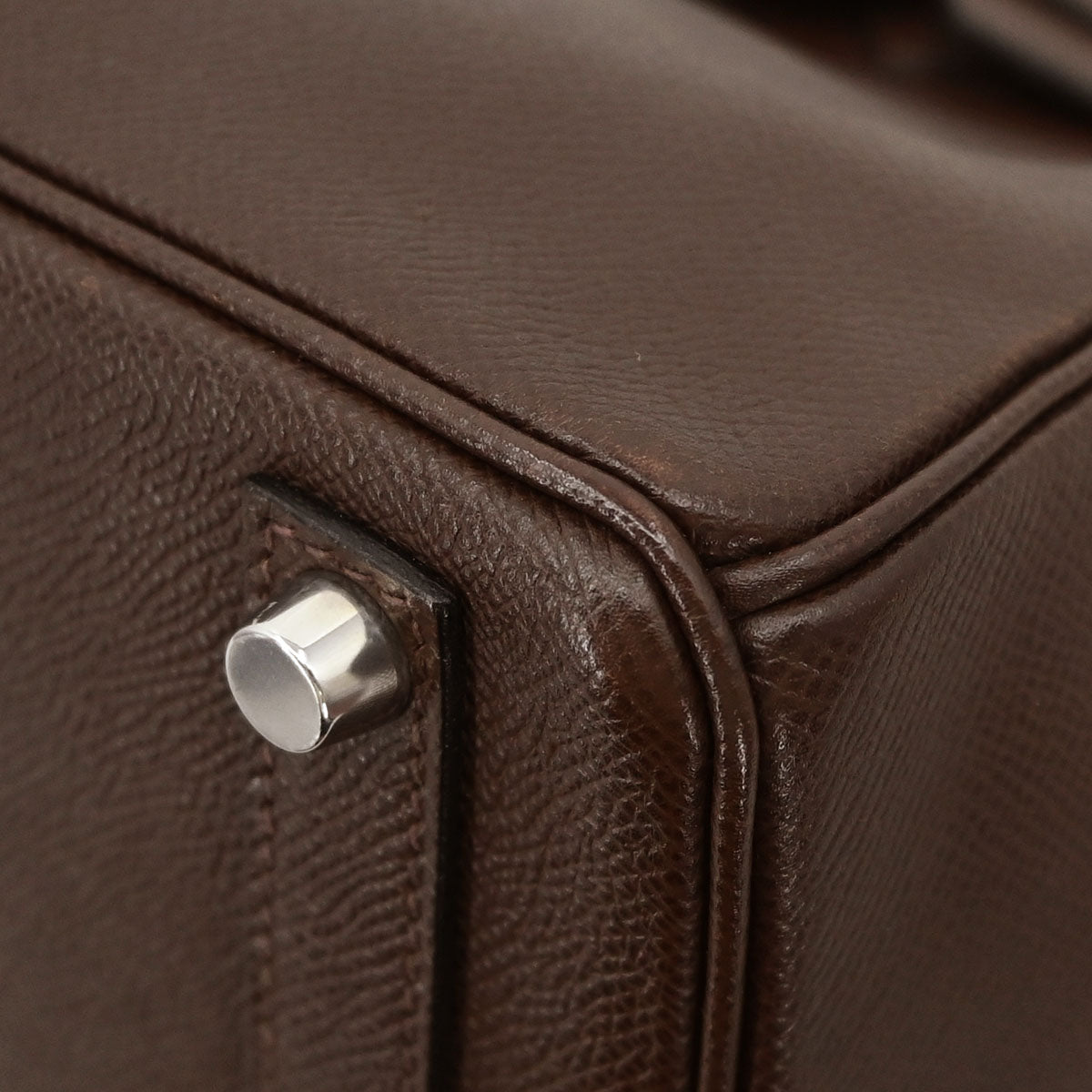 Hermes Chocolat Epsom HAC Haut a Courroies 28 Handbag