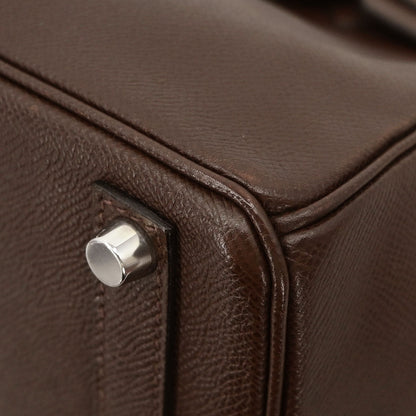 Hermes Chocolat Epsom HAC Haut a Courroies 28 Handbag