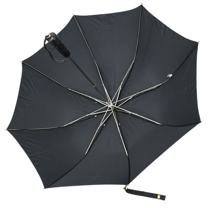 Chanel Black Folding Umbrella & Bag Set Small Good
