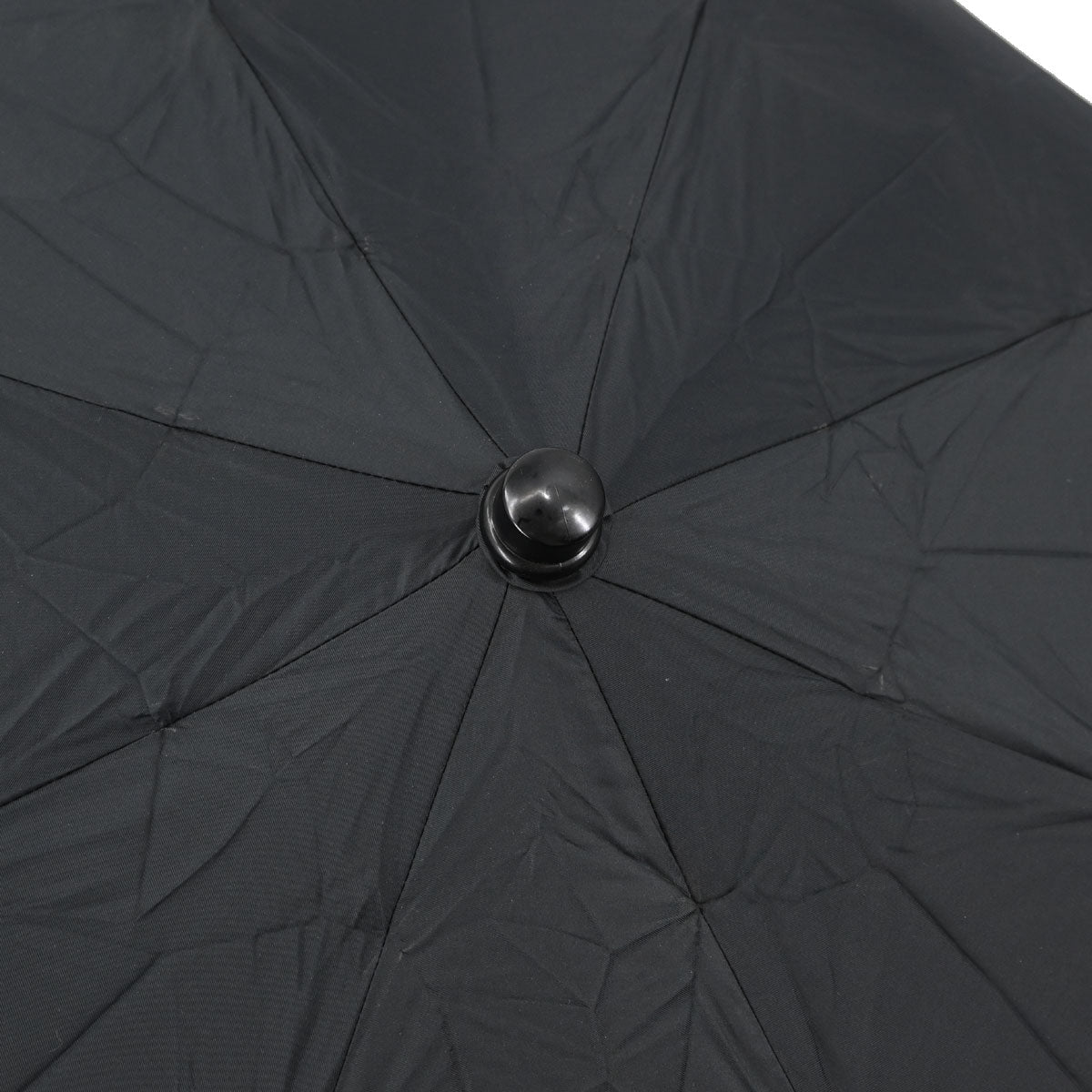 Chanel Black Folding Umbrella & Bag Set Small Good