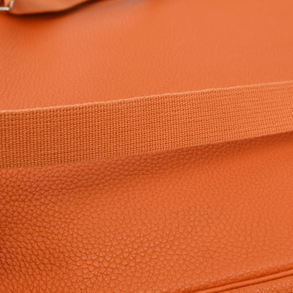 Hermes Orange Togo Kelly A Dos GM Backpack
