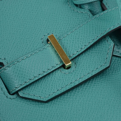 Hermes Vert Verone Epsom Birkin 30 Handbag